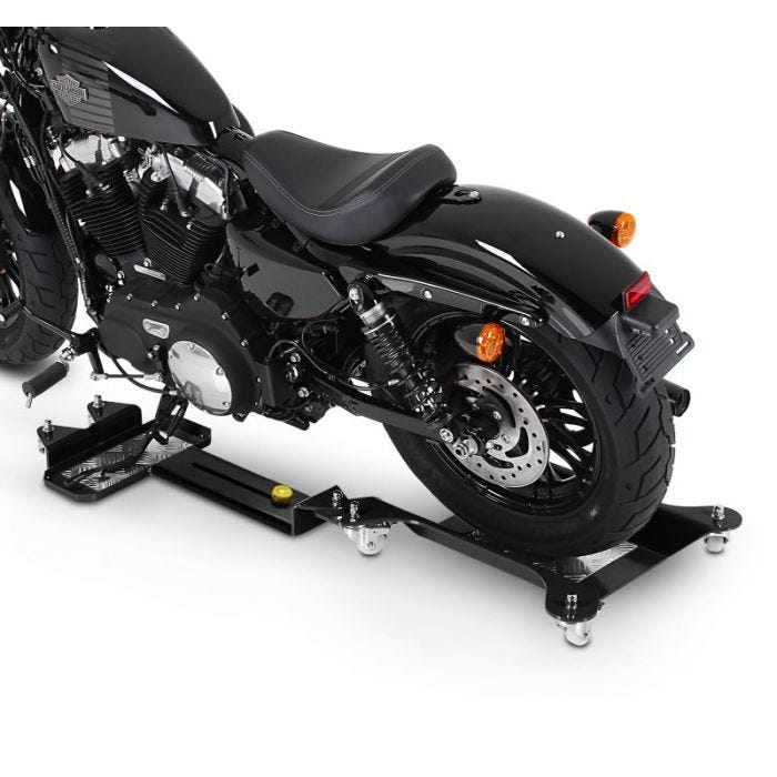 Motorrad Rangierhilfe für Hauptständer Kawasaki ZRX 1200 S Rangierplatte 