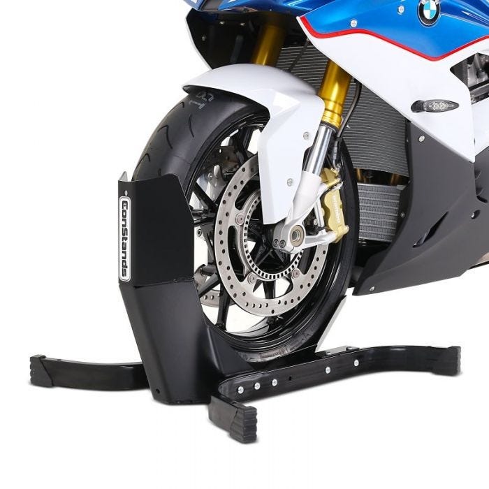 Motorrad Montageständer Rangierhilfe DS Kawasaki ER-6f hinten Hinterrad 