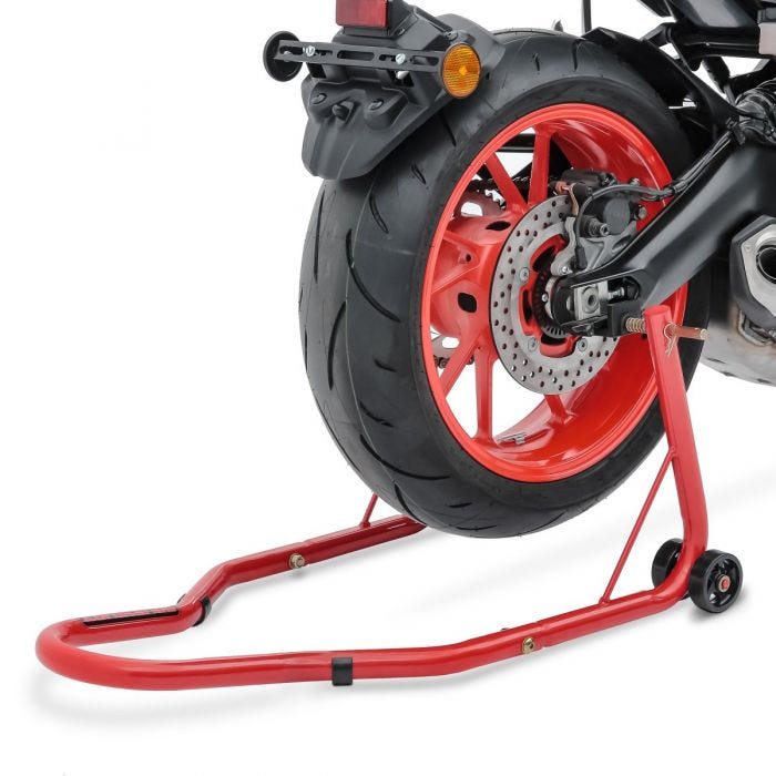 MOTO Dolly Mover MT Honda CRF 100 F PADDOCK STAND POSTERIORE 