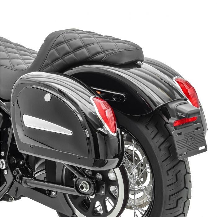 cobertura exilio Comida sana Alforjas rigidas compatible con Harley Davidson Sportster 883 Superlow  Maletas laterales Craftride Michigan ✓ ¡Compra ahora!