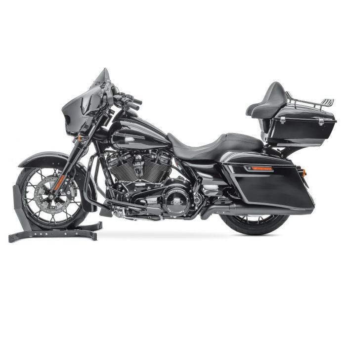 Topcase-Träger TP Solo für Harley Davidson Fat Boy 00-06 schwarz 