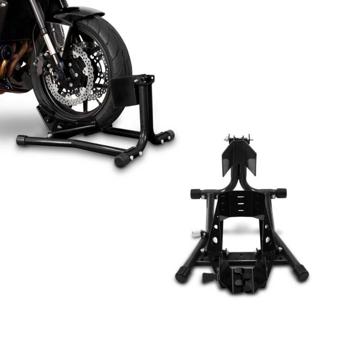 ConStands Easy Transport Fix-Motorcycle Stand for Harley Davidson Electra Glide/Classic/Ultra Classic/Ultra Limited,Fat Boy/Special,Night-Rod/Special,Road Glide Special/Ultra,Road King/Classic Blue 