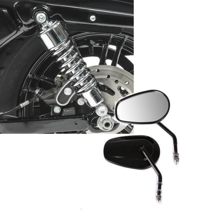 Spiegel CS22 für Harley Sportster 1200 Custom/ Iron/ Low chrom 