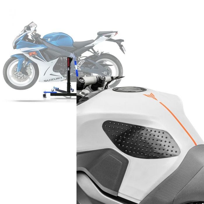 Manillar soporte de montaje Suzuki GSX-R 600 motocicleta-elevador delantera Front negro 