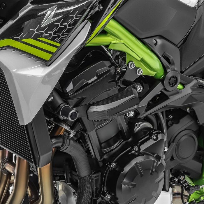Motorrad Motordeckel-Schutz Motorabdeckung Sturzpads Set Für Kawasaki Z900 2017